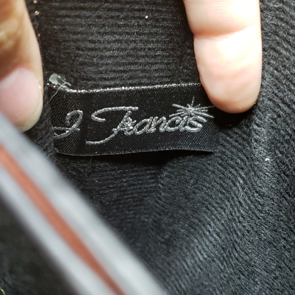 J Francis blush accordion style crossbody bag - Picture 5 of 9